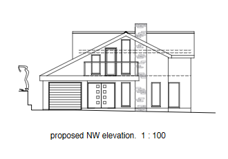 PA20/00542 PROPOSED Elevation NW